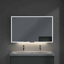 Villeroy & Boch My View+ szafka 120x16,8x75 cm z lustrem Soft Green A48112AF