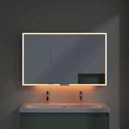 Villeroy & Boch My View+ szafka 120x16,8x75 cm z lustrem Soft Green A48112AF