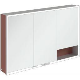 Villeroy & Boch My View+ szafka 120x16,8x75 cm z lustrem Wine Red A48112AH