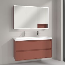 Villeroy & Boch My View+ szafka 120x16,8x75 cm z lustrem Wine Red A48112AH