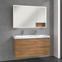 Villeroy & Boch My View+ szafka 120x16,8x75 cm z lustrem Oak Kansas A48112RH