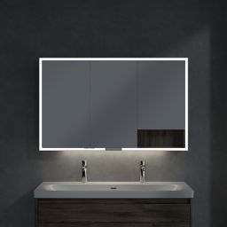 Villeroy & Boch My View+ szafka 120x16,8x75 cm z lustrem Stone Oak A48112RK