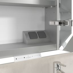 Villeroy & Boch My View+ szafka 120x16,8x75 cm z lustrem Pure White A48112VF