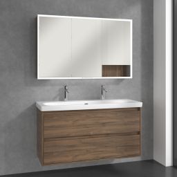 Villeroy & Boch My View+ szafka 120x16,8x75 cm z lustrem Arizona Oak A48112VH