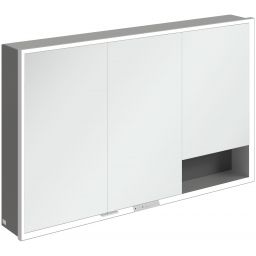 Villeroy & Boch My View+ szafka 120x16,8x75 cm z lustrem Graphite A48112VR