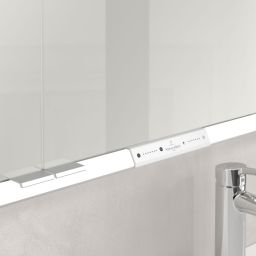 Villeroy & Boch My View+ szafka 120x16,8x75 cm z lustrem Graphite A48112VR