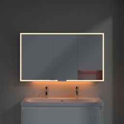 Villeroy & Boch My View+ szafka 130x16,8x75 cm z lustrem aluminium A4811300