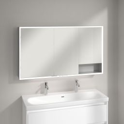 Villeroy & Boch My View+ szafka 130x16,8x75 cm z lustrem aluminium A4811300