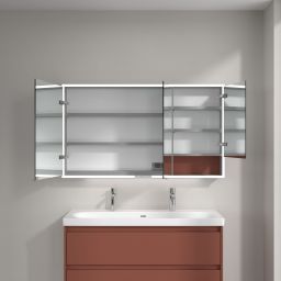 Villeroy & Boch My View+ szafka 130x16,8x75 cm z lustrem Wine Red A48113AH