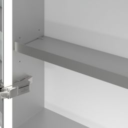 Villeroy & Boch My View+ szafka 130x16,8x75 cm z lustrem Wine Red A48113AH