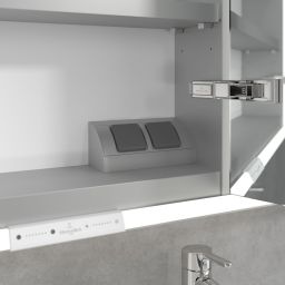 Villeroy & Boch My View+ szafka 130x16,8x75 cm z lustrem Oak Kansas A48113RH