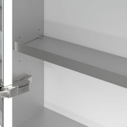 Villeroy & Boch My View+ szafka 130x16,8x75 cm z lustrem Brilliant White A48113VE