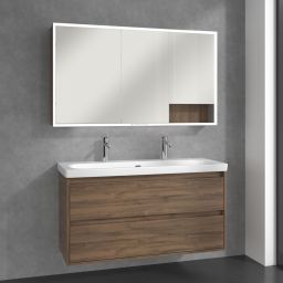 Villeroy & Boch My View+ szafka 130x16,8x75 cm z lustrem Arizona Oak A48113VH
