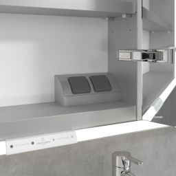 Villeroy & Boch My View+ szafka 130x16,8x75 cm z lustrem Arizona Oak A48113VH