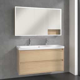 Villeroy & Boch My View+ szafka 130x16,8x75 cm z lustrem Nordic Oak A48113VJ