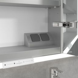 Villeroy & Boch My View+ szafka 130x16,8x75 cm z lustrem Nordic Oak A48113VJ