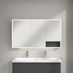 Villeroy & Boch My View+ szafka 130x16,8x75 cm z lustrem Graphite A48113VR