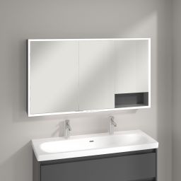 Villeroy & Boch My View+ szafka 130x16,8x75 cm z lustrem Graphite A48113VR