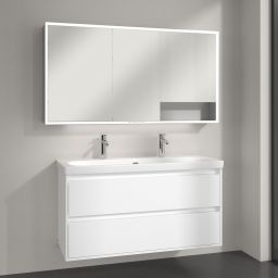 Villeroy & Boch My View+ szafka 140x16,8x75 cm z lustrem aluminium A4811400