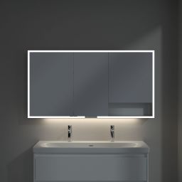 Villeroy & Boch My View+ szafka 140x16,8x75 cm z lustrem Brilliant White A48114VE