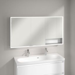 Villeroy & Boch My View+ szafka 140x16,8x75 cm z lustrem Brilliant White A48114VE