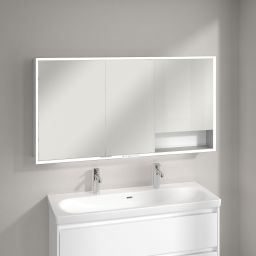 Villeroy & Boch My View+ szafka 140x16,8x75 cm z lustrem Pure White A48114VF