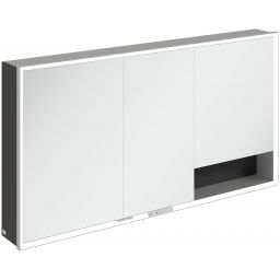 Villeroy & Boch My View+ szafka 140x16,8x75 cm z lustrem Volcano Black A48114VL