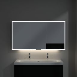 Villeroy & Boch My View+ szafka 140x16,8x75 cm z lustrem Volcano Black A48114VL