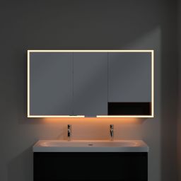 Villeroy & Boch My View+ szafka 140x16,8x75 cm z lustrem Volcano Black A48114VL