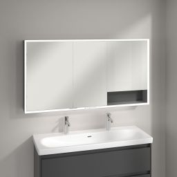 Villeroy & Boch My View+ szafka 140x16,8x75 cm z lustrem Graphite A48114VR