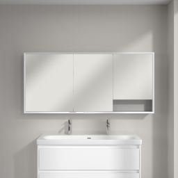 Villeroy & Boch My View+ szafka 160x16,8x75 cm z lustrem aluminium A4811600