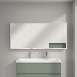 Villeroy & Boch My View+ szafka 160x16,8x75 cm z lustrem Soft Green A48116AF