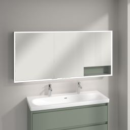 Villeroy & Boch My View+ szafka 160x16,8x75 cm z lustrem Soft Green A48116AF