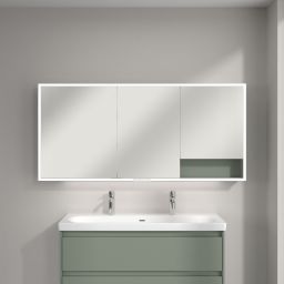 Villeroy & Boch My View+ szafka 160x16,8x75 cm z lustrem Soft Green A48116AF
