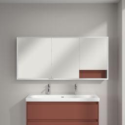 Villeroy & Boch My View+ szafka 160x16,8x75 cm z lustrem Wine Red A48116AH
