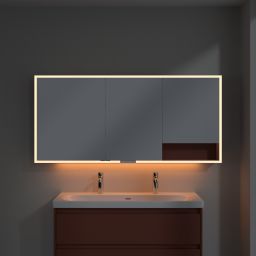 Villeroy & Boch My View+ szafka 160x16,8x75 cm z lustrem Wine Red A48116AH