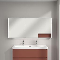 Villeroy & Boch My View+ szafka 160x16,8x75 cm z lustrem Wine Red A48116AH