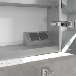 Villeroy & Boch My View+ szafka 160x16,8x75 cm z lustrem Oak Kansas A48116RH