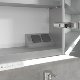 Villeroy & Boch My View+ szafka 160x16,8x75 cm z lustrem Stone Oak A48116RK