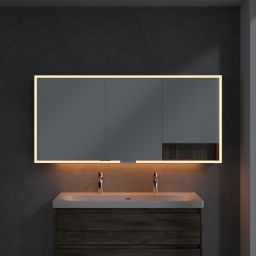 Villeroy & Boch My View+ szafka 160x16,8x75 cm z lustrem Stone Oak A48116RK