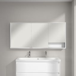 Villeroy & Boch My View+ szafka 160x16,8x75 cm z lustrem Pure White A48116VF