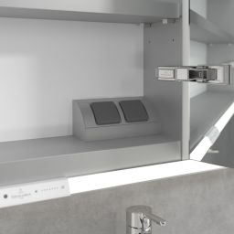 Villeroy & Boch My View+ szafka 160x16,8x75 cm z lustrem Arizona Oak A48116VH