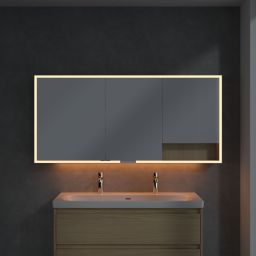 Villeroy & Boch My View+ szafka 160x16,8x75 cm z lustrem Nordic Oak A48116VJ