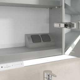 Villeroy & Boch My View+ szafka 160x16,8x75 cm z lustrem Graphite A48116VR