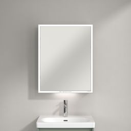 Villeroy & Boch My View+ szafka 60x16,8x75 cm z lustrem Soft Green A4816LAF