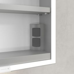 Villeroy & Boch My View+ szafka 60x16,8x75 cm z lustrem Soft Green A4816LAF