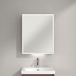 Villeroy & Boch My View+ szafka 60x16,8x75 cm z lustrem Wine Red A4816LAH