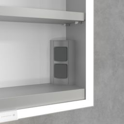 Villeroy & Boch My View+ szafka 60x16,8x75 cm z lustrem Oak Kansas A4816LRH