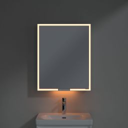 Villeroy & Boch My View+ szafka 60x16,8x75 cm z lustrem Brilliant White A4816LVE