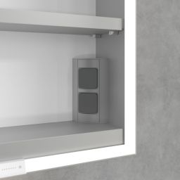 Villeroy & Boch My View+ szafka 60x16,8x75 cm z lustrem Nordic Oak A4816LVJ